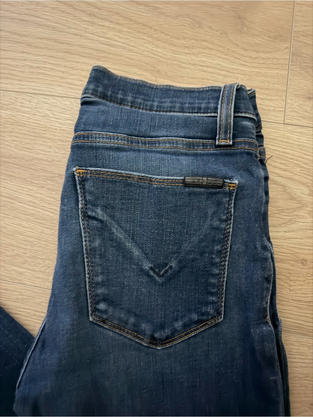 Hudson Jeans Women's Skinny Dark Blue Denim